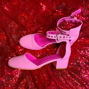 vintage truffle collection pink heels